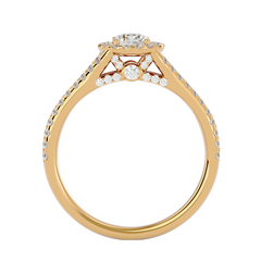 Charlotte Halo Ring