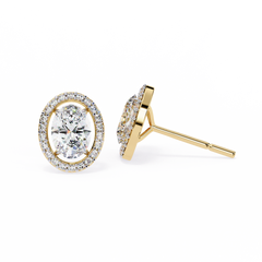 Alpha Diamond Earring