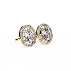 Alpha Diamond Earring