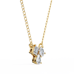 Simone Three Stone Pendant