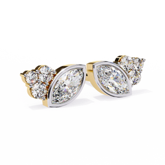 Omega Diamond Earring