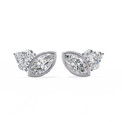 Omega Diamond Earring