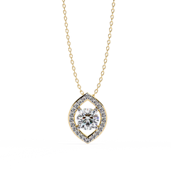 Lucinda Solitaire Pendant