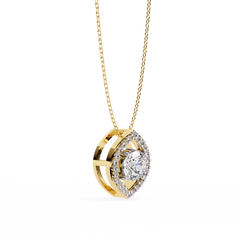 Lucinda Solitaire Pendant