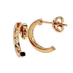 Zinnia Diamond Earring