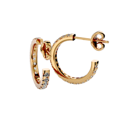 Iris Diamond Earring