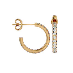 Iris Diamond Earring