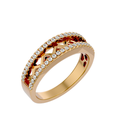 Alyssa Diamond Wedding Band