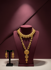 Navya Gold Necklace Set