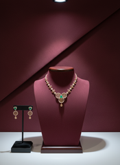 Kimaya Gold Necklace Set