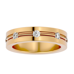 Hugo Diamond Mens Ring