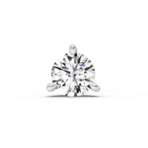 14K Gold0.50 Ct Solitaire Round Shape Diamond Nose Pin