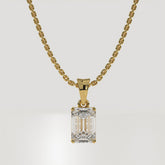 Angular Bright Diamond Pendant