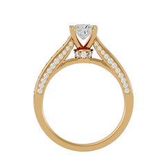 Trinity Solitaire Ring