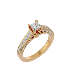 Trinity Solitaire Ring