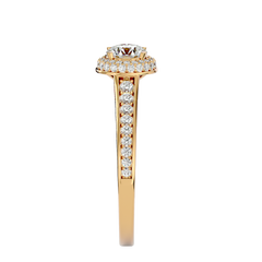 Caroline Halo Ring