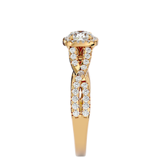 Elenora Halo Ring