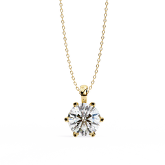 Mallory Solitaire Pendant