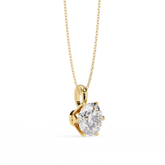 Mallory Solitaire Pendant