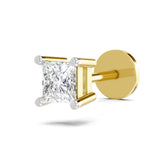 14K Gold 0.09 Ct Diamond Solitaire Nose pin