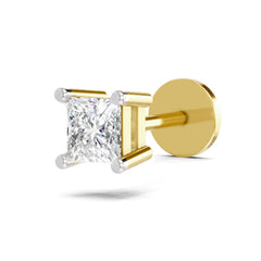 14K Gold 0.09 Ct Diamond Solitaire Nose pin