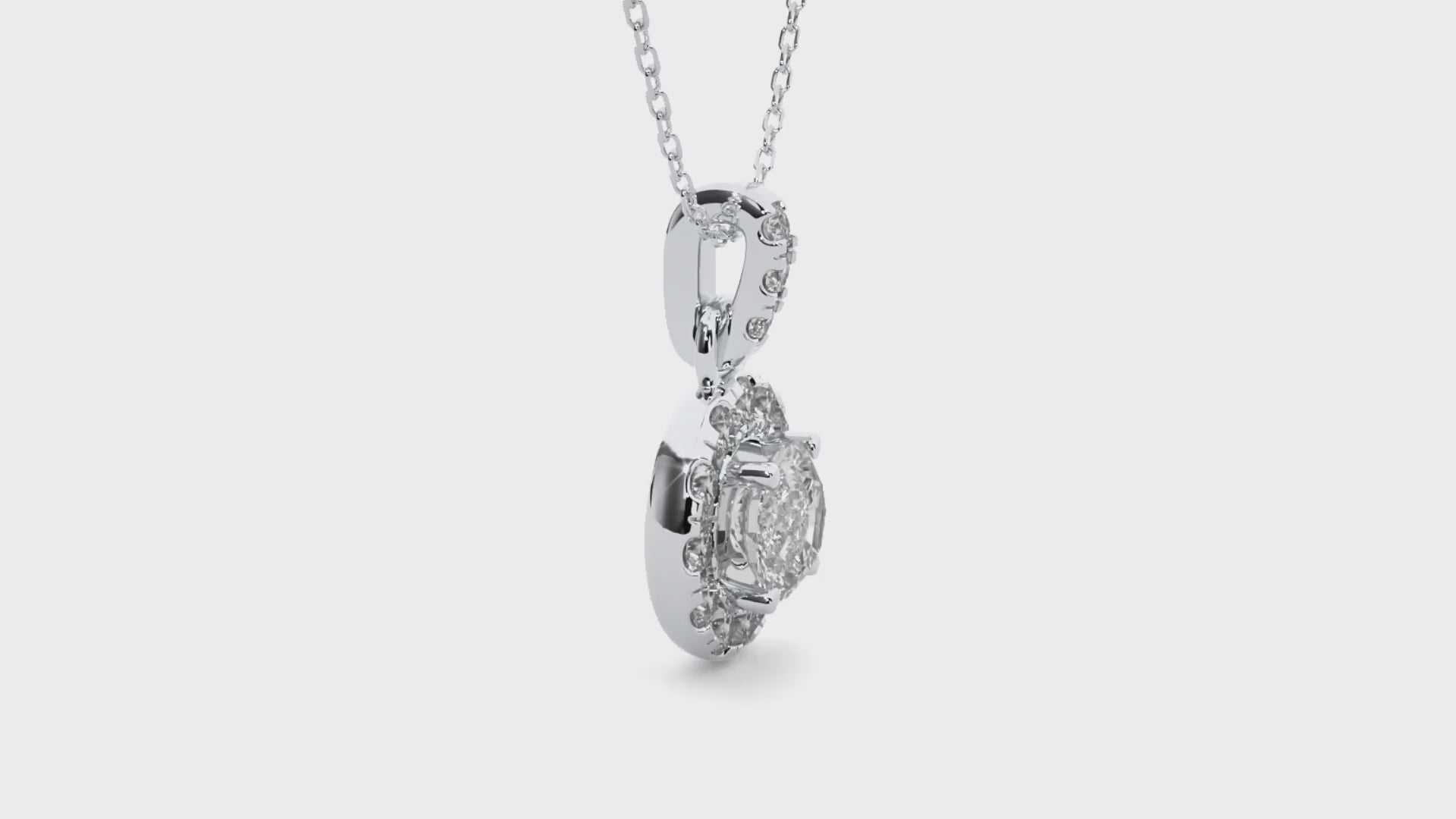 Vega Diamond Pendant