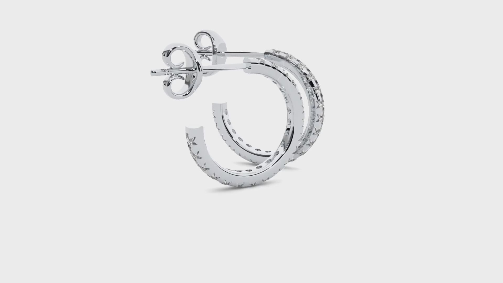 Iris Diamond Earring