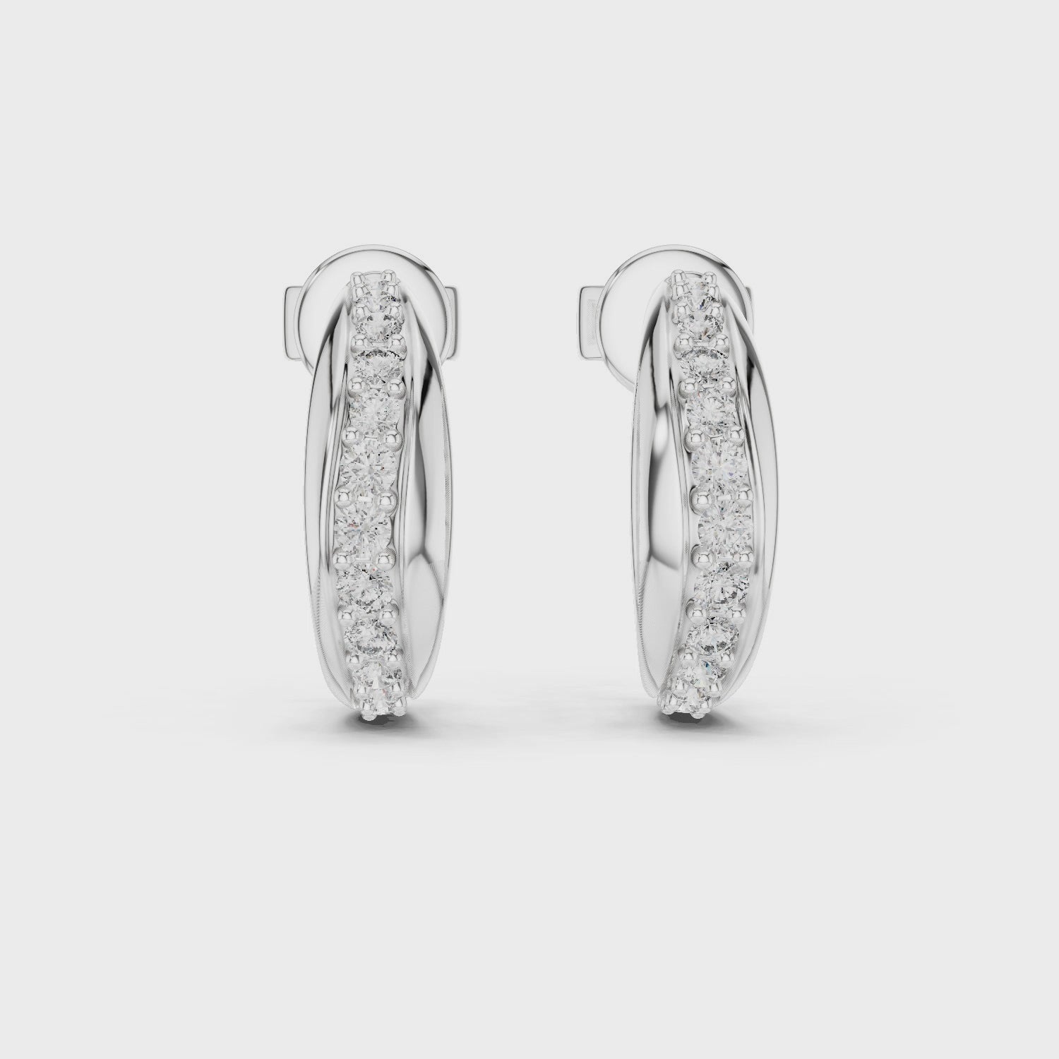 Mason Diamond Earring