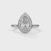 Gwyneth Halo  Ring