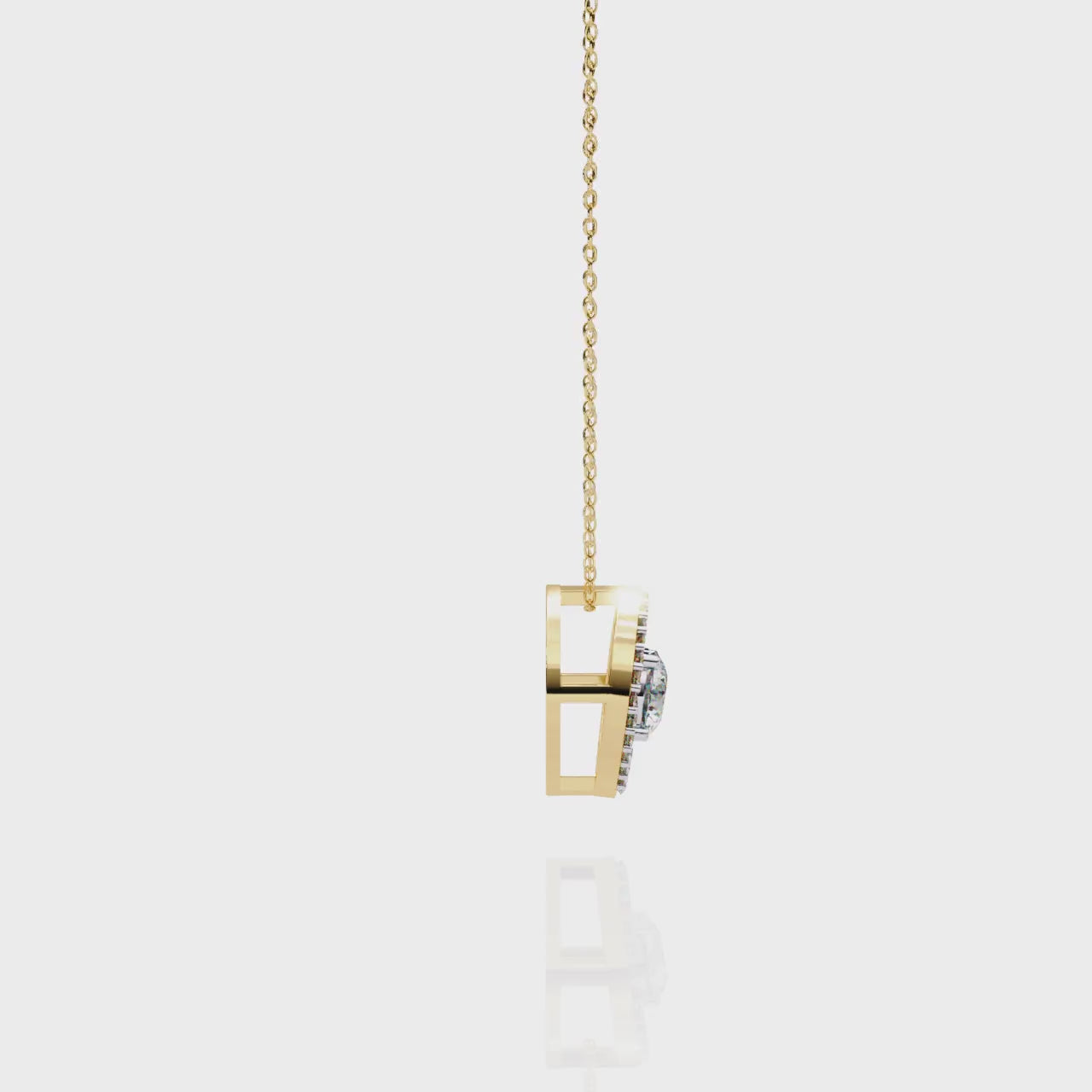 Lucinda Solitaire Pendant