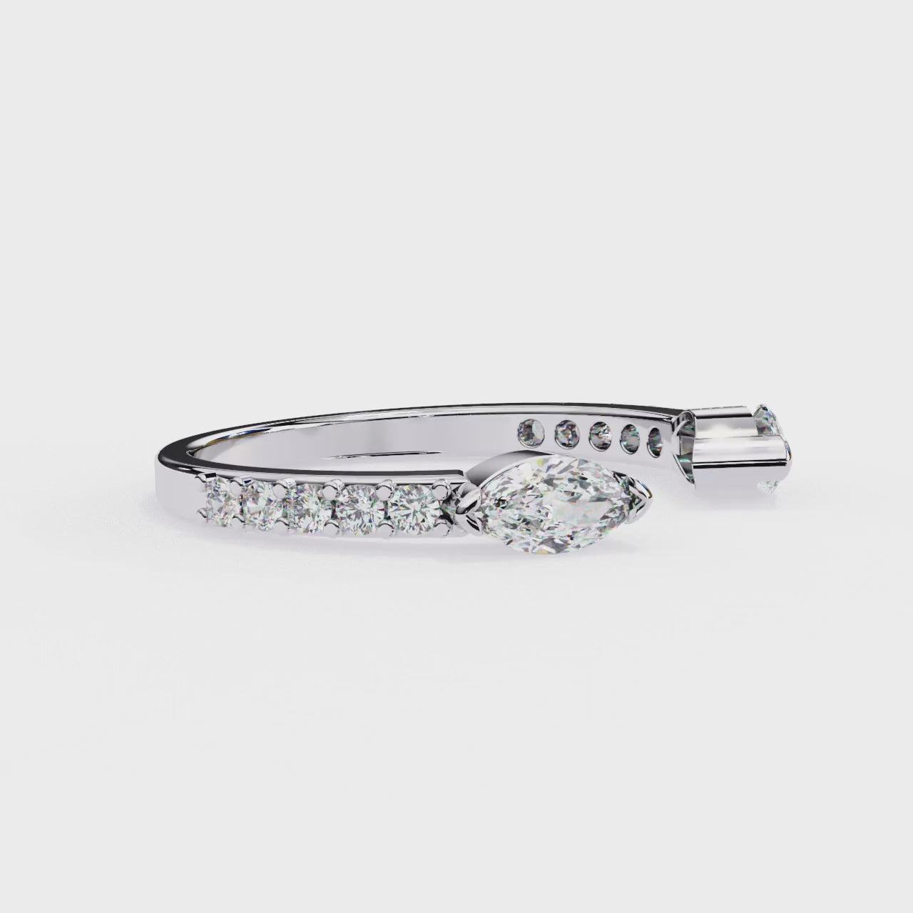 Aura Diamond Band