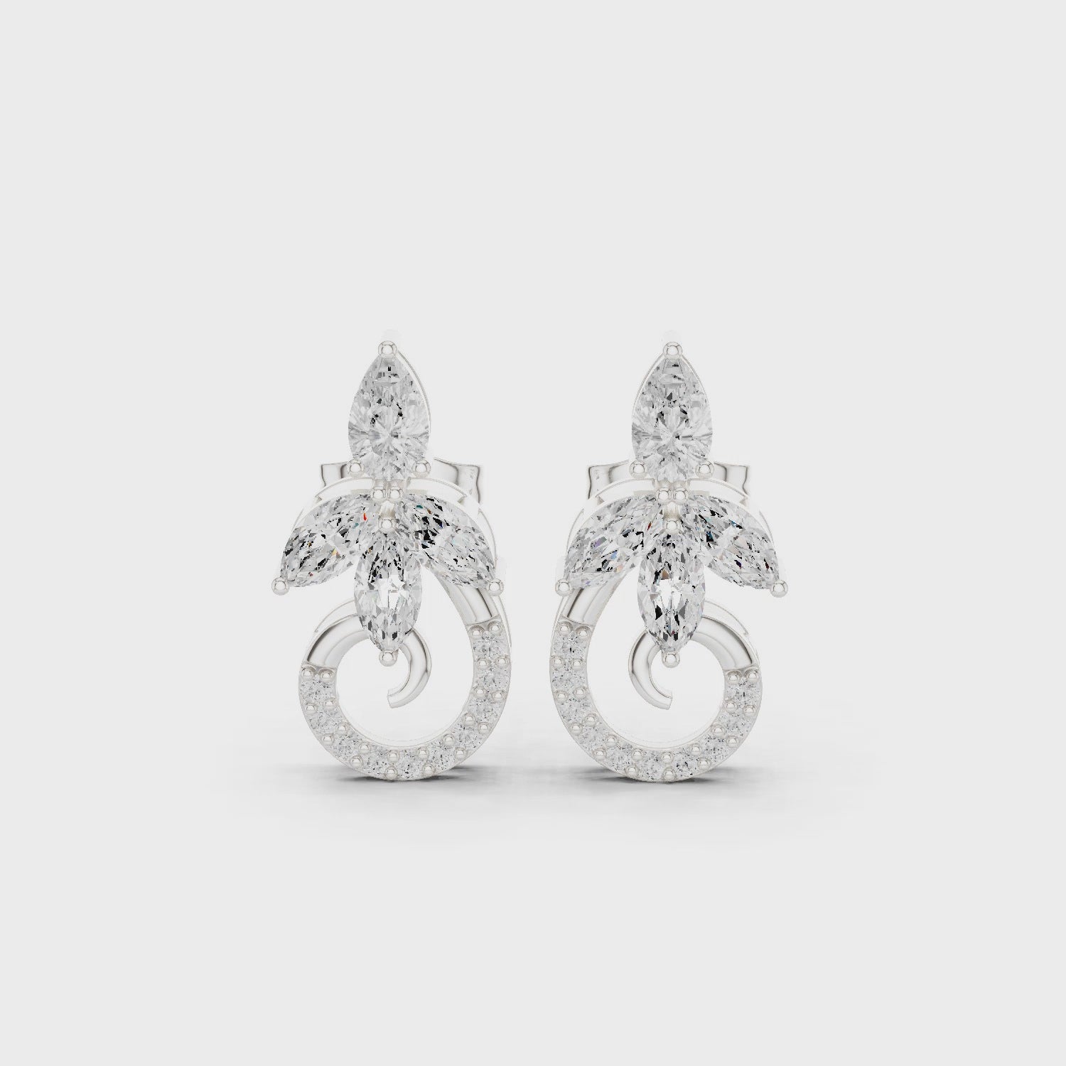 Elizabeth Diamond Earring