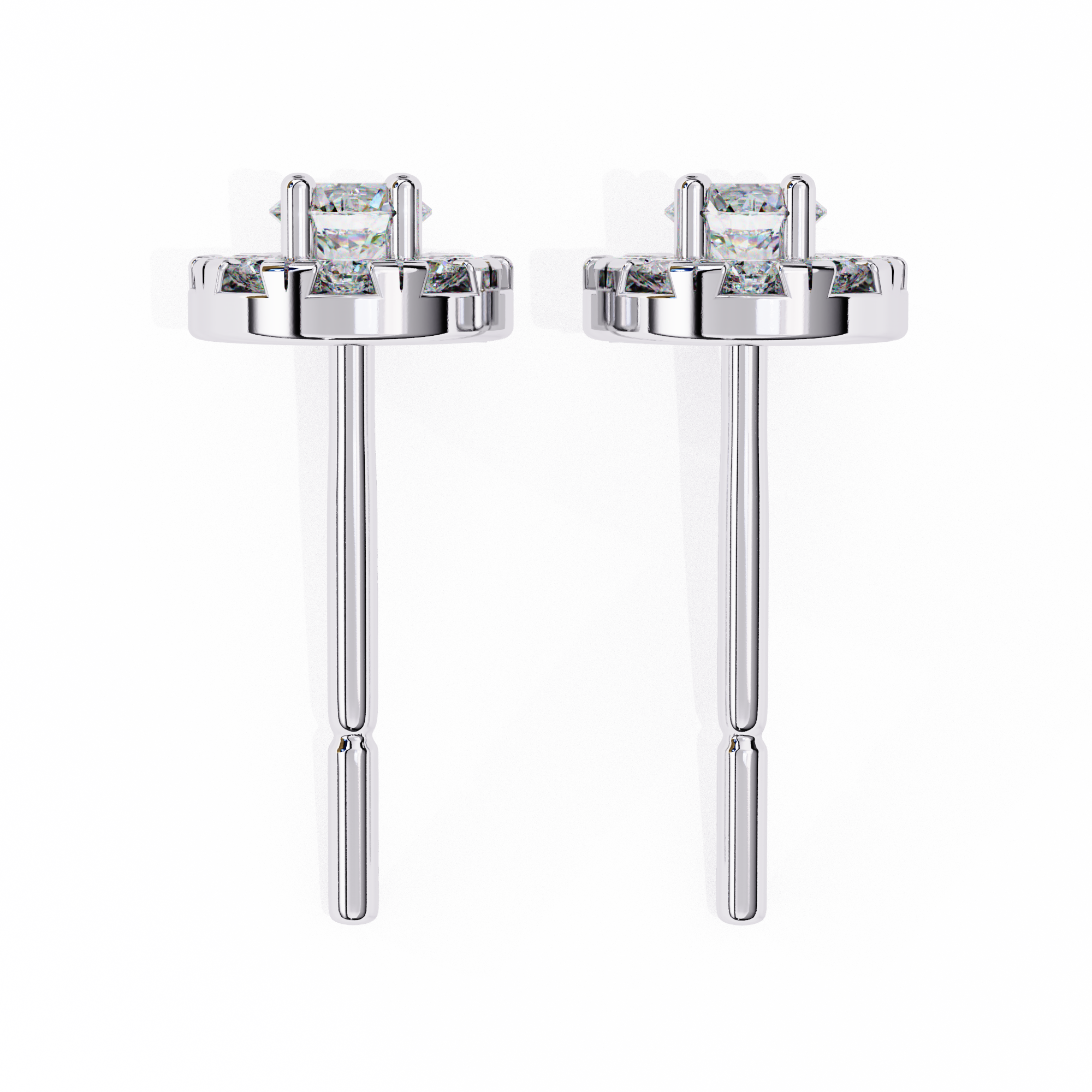 Isabella Solitaire Earring
