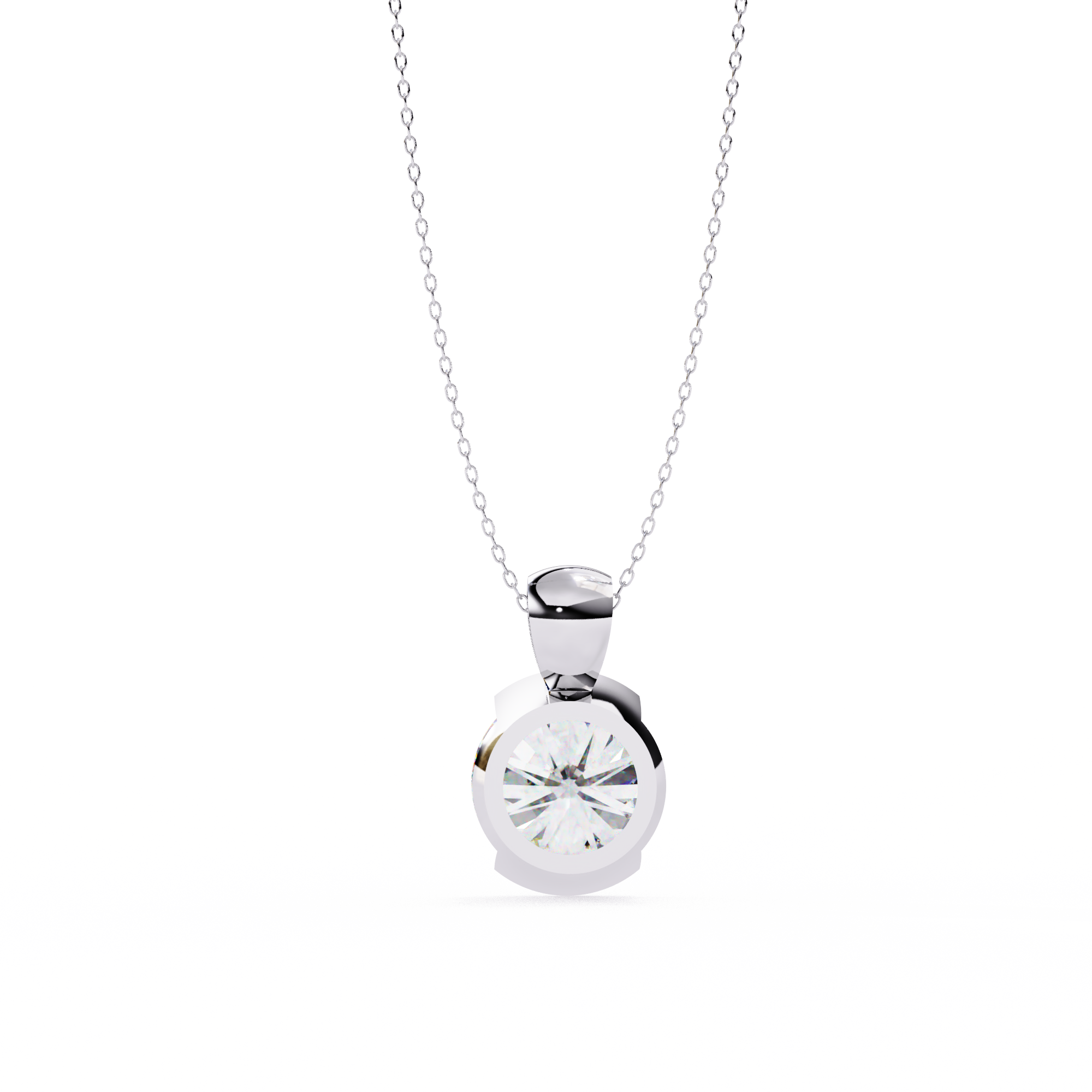Morganna Solitaire Pendant