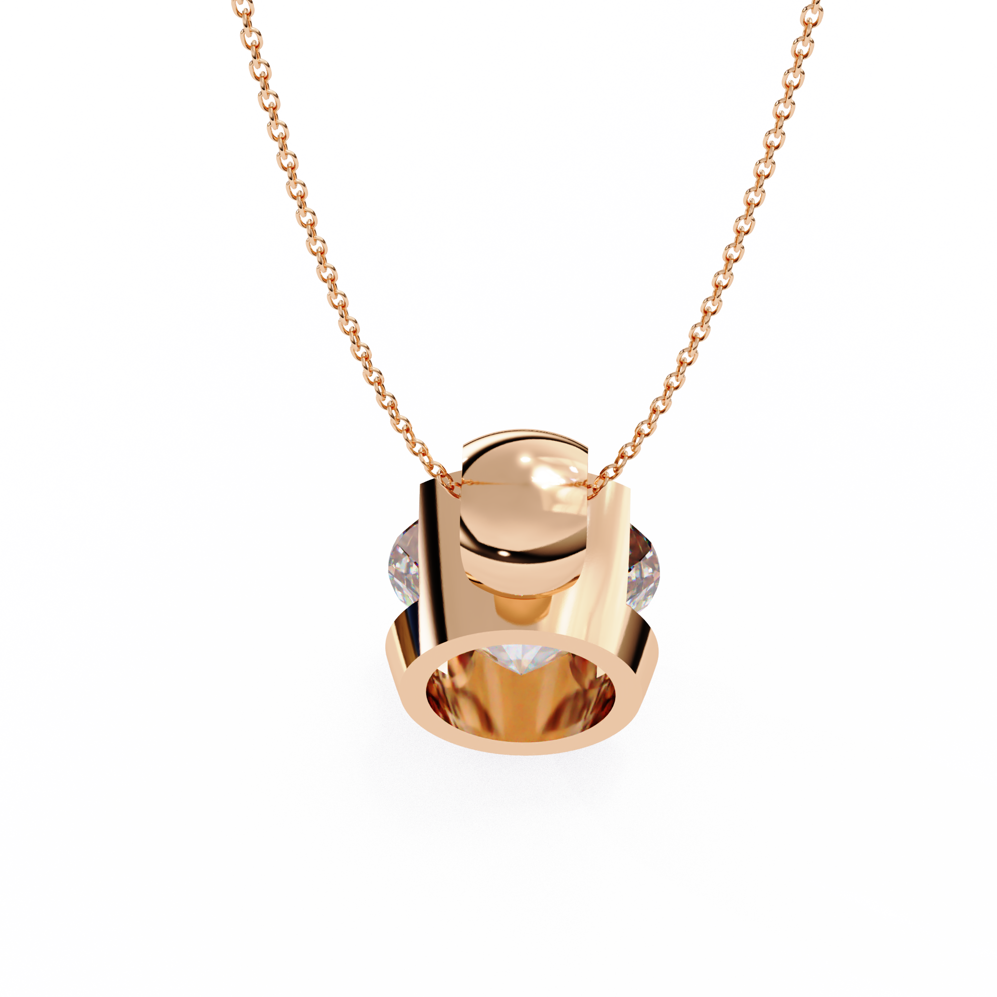 Morganna Solitaire Pendant