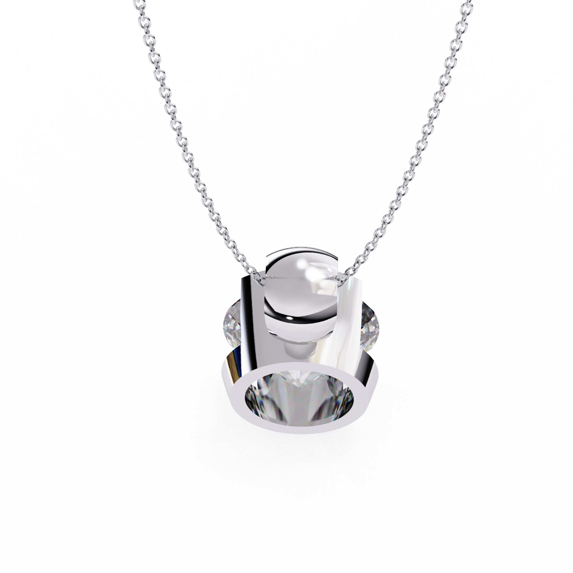 Morganna Solitaire Pendant