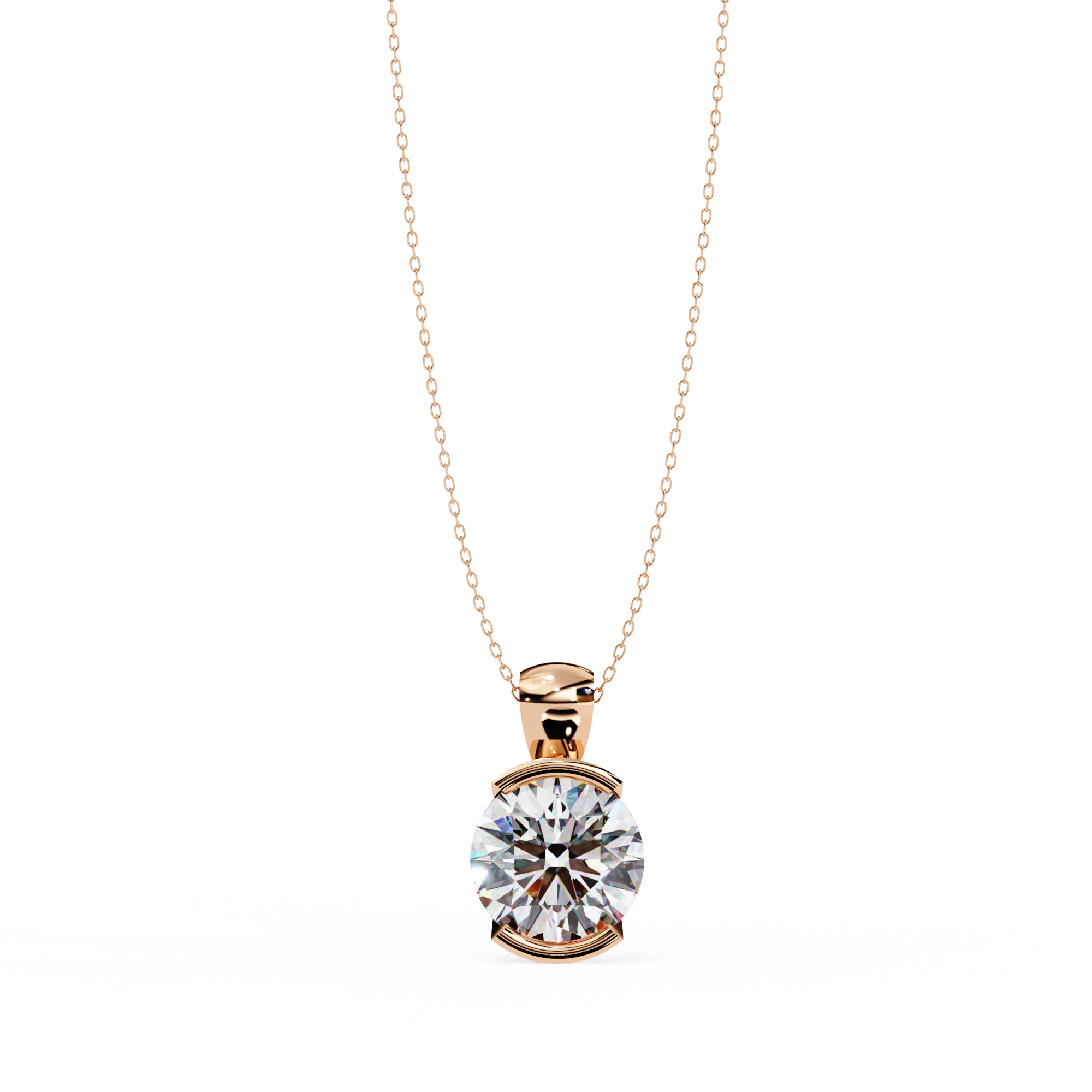 Morganna Solitaire Pendant