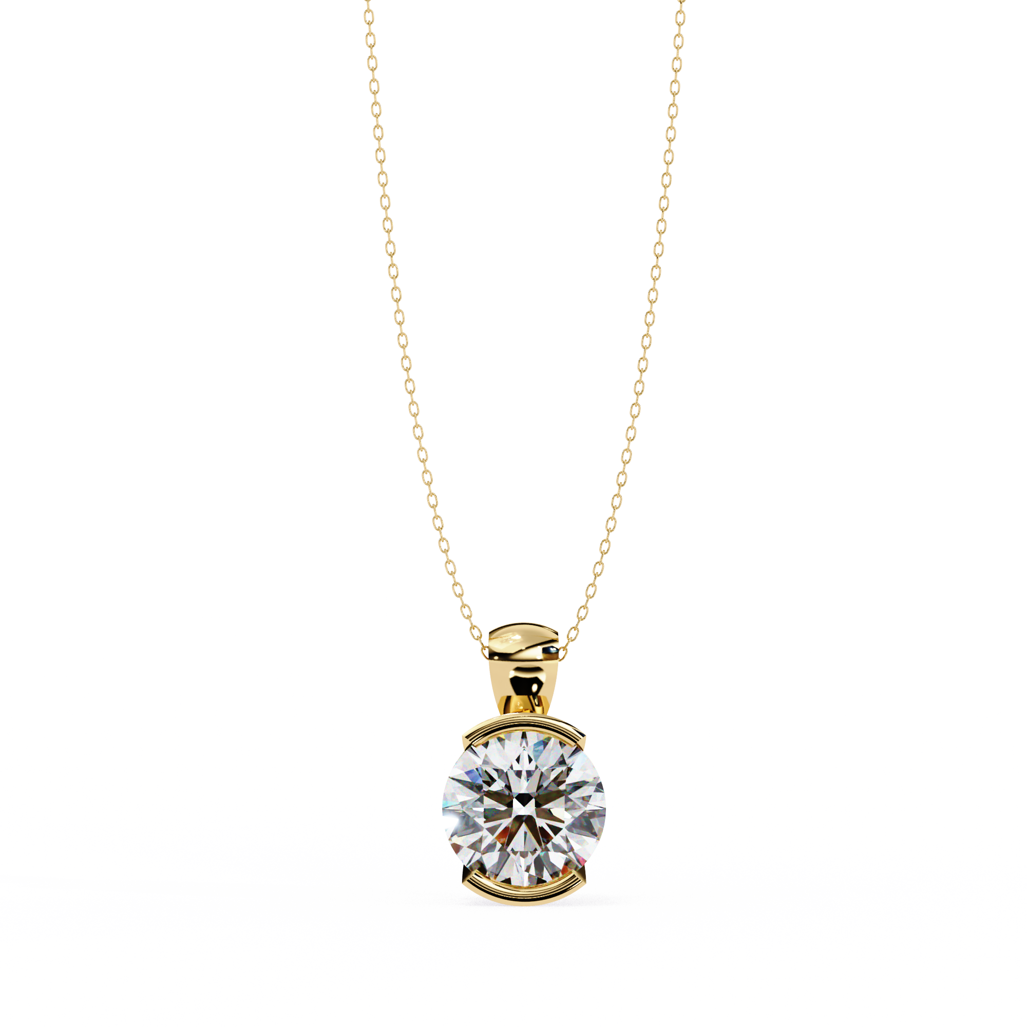 Morganna Solitaire Pendant