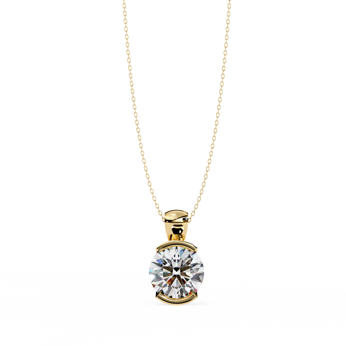Morganna Solitaire Pendant