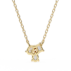 Simone Three Stone Pendant