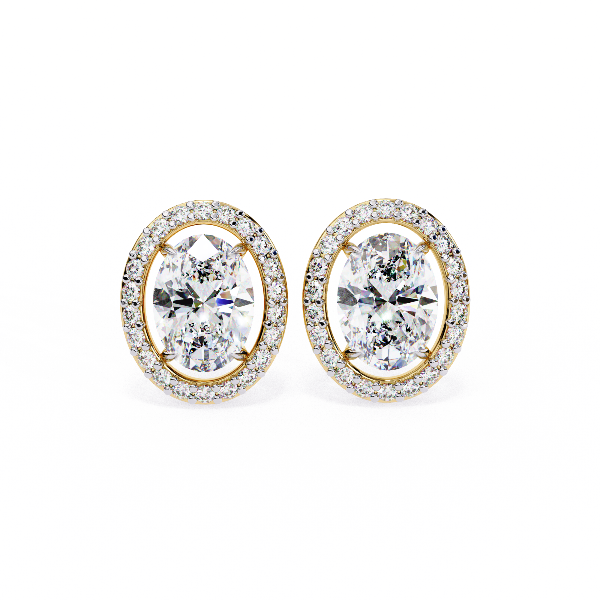 Alpha Diamond Earring