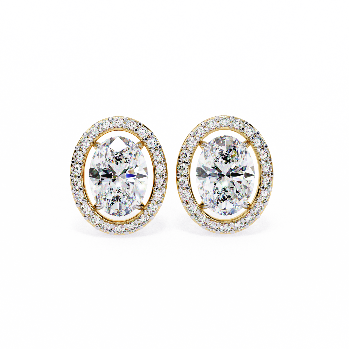 Alpha Diamond Earring