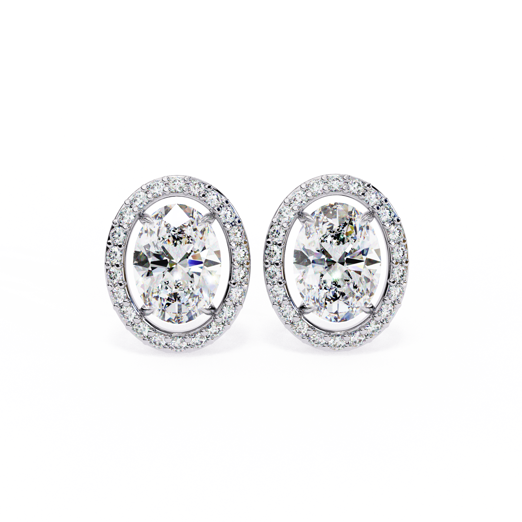 Alpha Diamond Earring