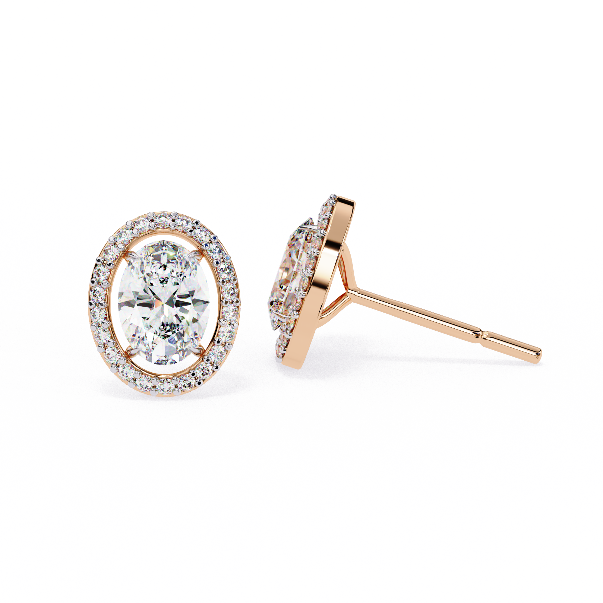 Alpha Diamond Earring