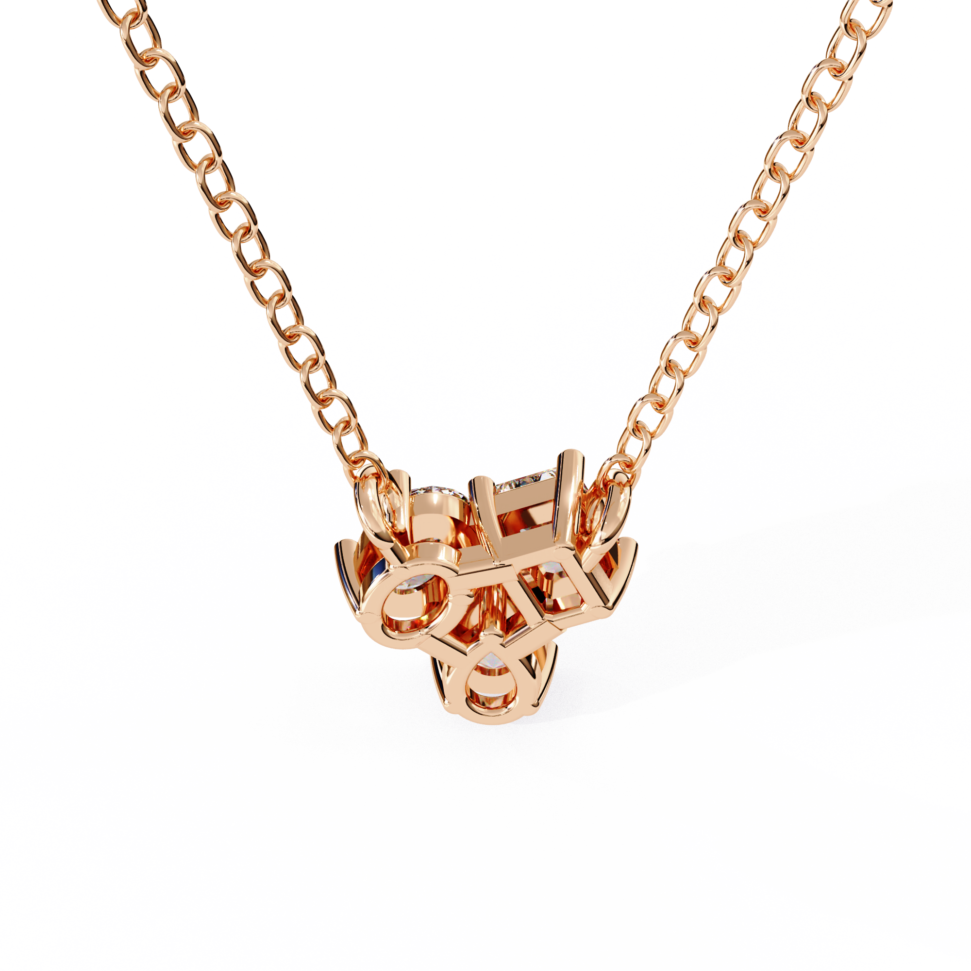 Simone Three Stone Pendant