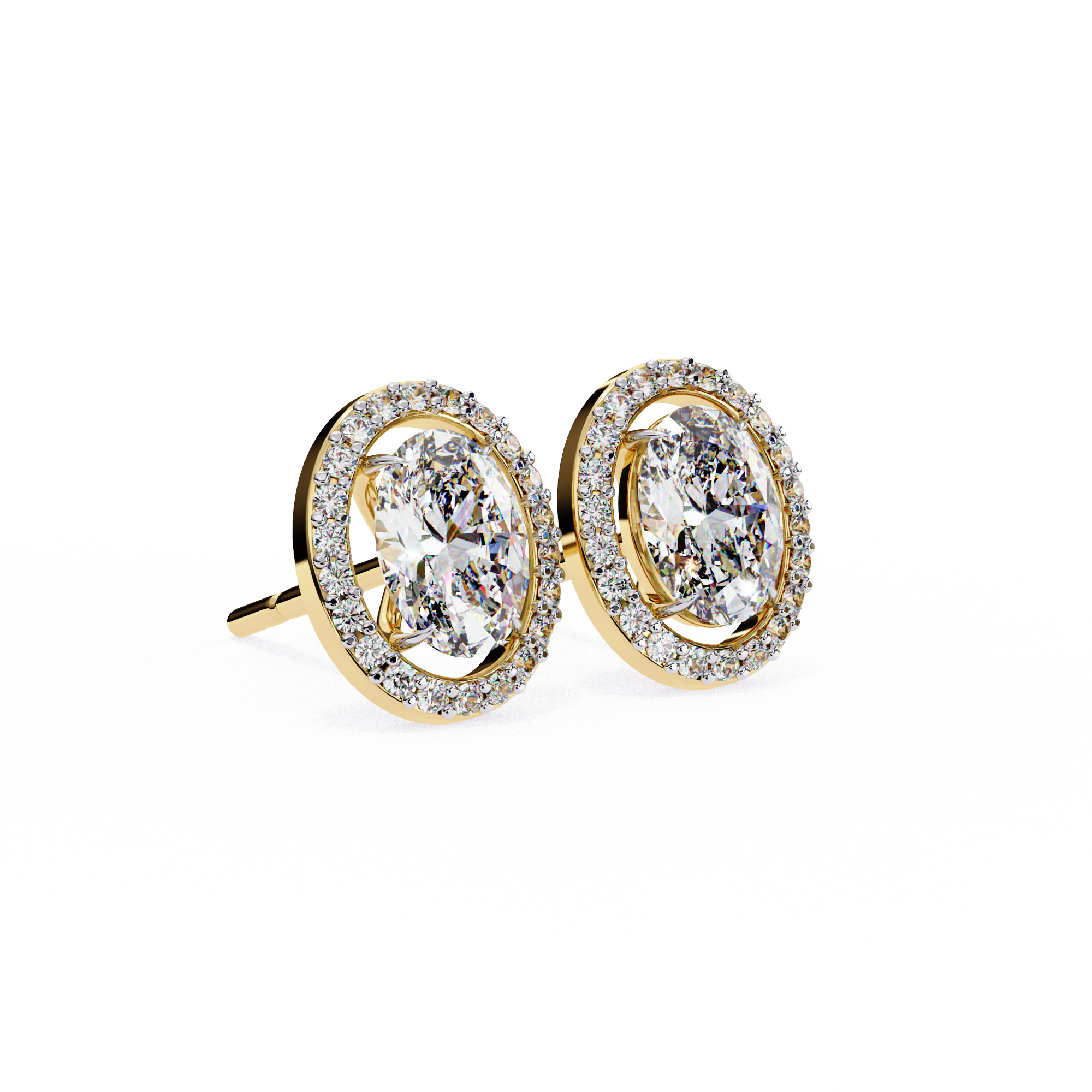 Alpha Diamond Earring