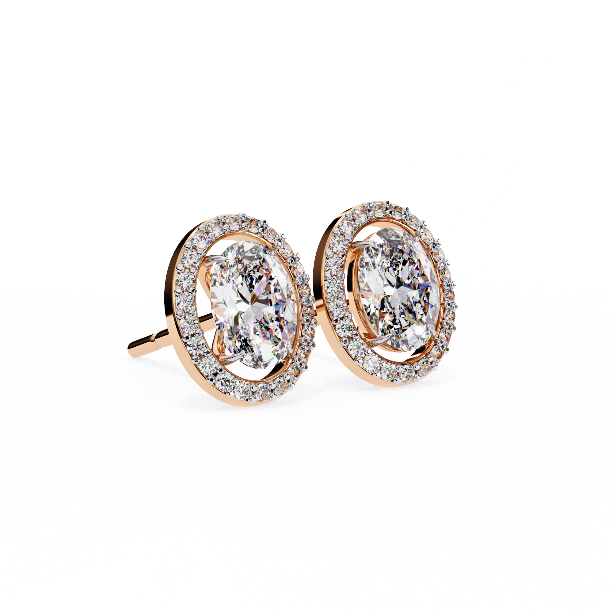 Alpha Diamond Earring