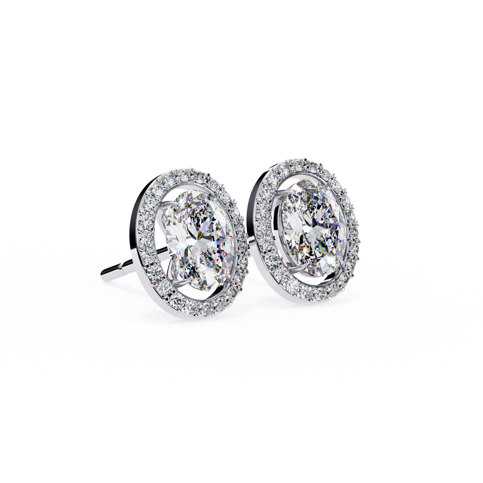 Alpha Diamond Earring