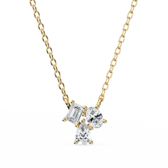 Simone Three Stone Pendant