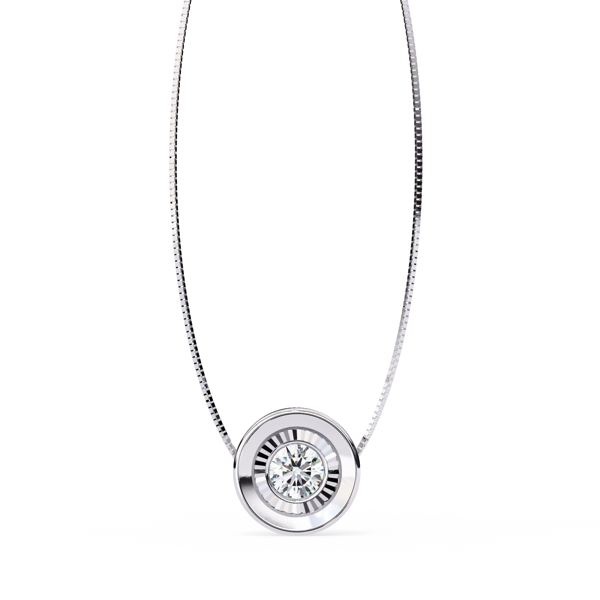Samantha Solitaire Pendant